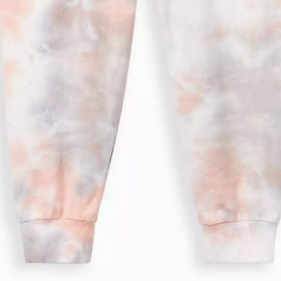 Torrid Everyday Fleece Classic Fit Crop Active Jogger Terry Tie-Dye Coral 3x NWT - Picture 7 of 14